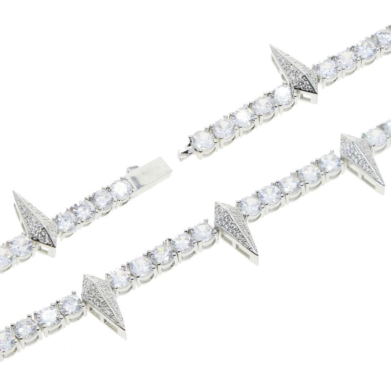 [LUMI47] D Color VVS Black Panther Tennis Bracelet Iced Out Bracelet (Multi Color Available), Men'S Jewelry Ideal Gift for Her Him