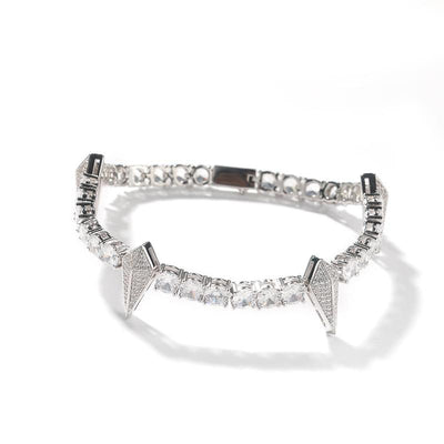 [LUMI47] D Color VVS Black Panther Tennis Bracelet Iced Out Bracelet (Multi Color Available), Men'S Jewelry Ideal Gift for Her Him