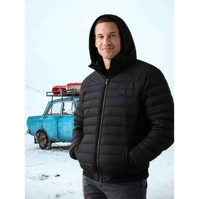 NORWELL Dual Control Heated Hoodie Jacket with 5 Heat Zones - Waterproof, Lightweight, and Comfortable Winter Wear for Men and Plus Size Women