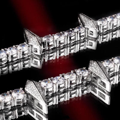 [LUMI47] D Color VVS Black Panther Tennis Bracelet Iced Out Bracelet (Multi Color Available), Men'S Jewelry Ideal Gift for Her Him