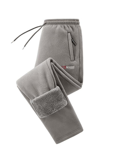Stay Cozy and Stylish: Men's Fleece Lined Jogging Pants for Ultimate Comfort and Performance in Sizes S to 3XL