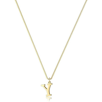 NECOCY Box Chain Initial Necklaces for Women Dainty Tiny A-Z Pendant Personalized Name Choker Necklace Hypoallergenic Jewelry Gift for Fashion
