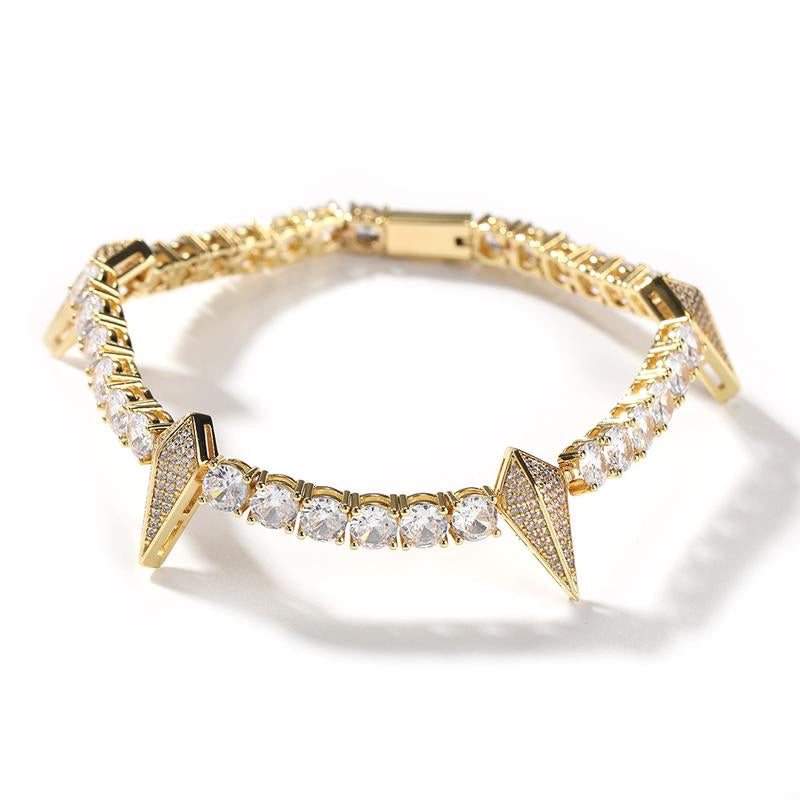 [LUMI47] D Color VVS Black Panther Tennis Bracelet Iced Out Bracelet (Multi Color Available), Men'S Jewelry Ideal Gift for Her Him