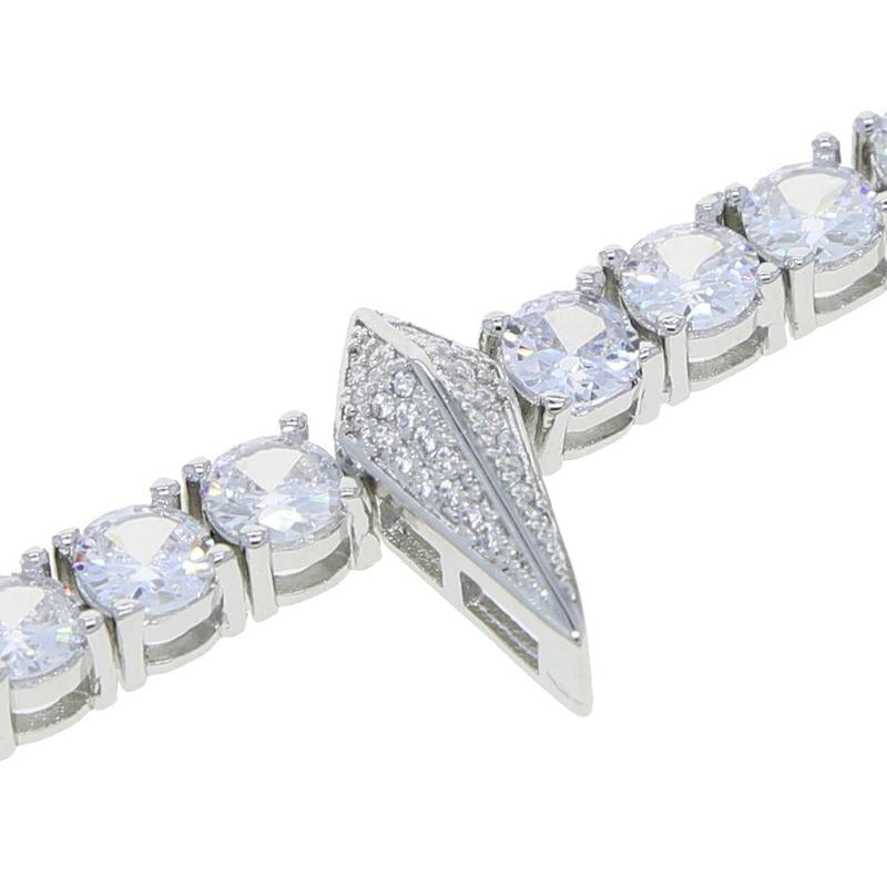 [LUMI47] D Color VVS Black Panther Tennis Bracelet Iced Out Bracelet (Multi Color Available), Men'S Jewelry Ideal Gift for Her Him