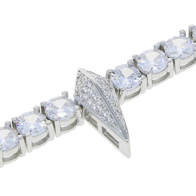 [LUMI47] D Color VVS Black Panther Tennis Bracelet Iced Out Bracelet (Multi Color Available), Men'S Jewelry Ideal Gift for Her Him